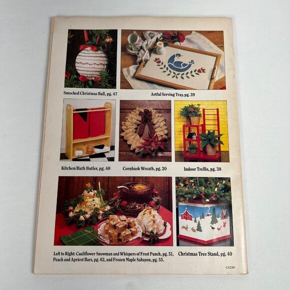 Rodales Have a Natural Christmas Booklet Recipes Gifts Over 200 Ideas 1987 - Picture 4 of 12